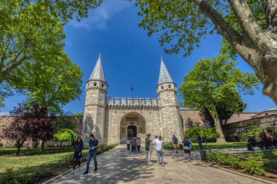 Istanbul Topkapi Palace Enterance