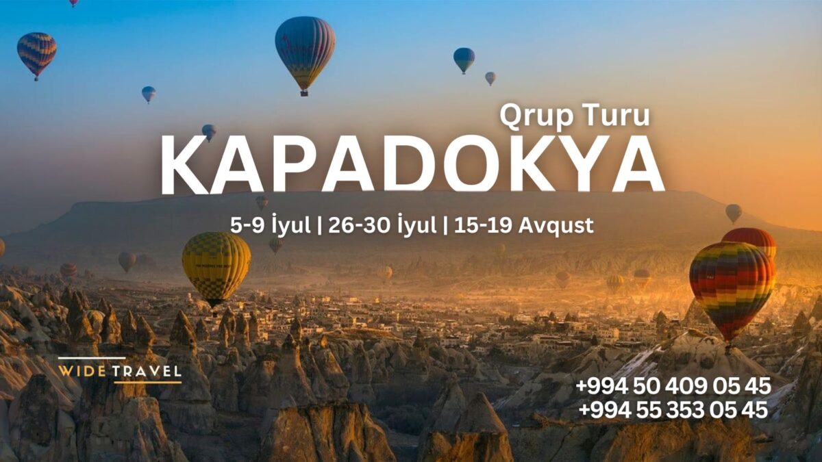 Kapadokya qrup turu – ŞİRKƏTLƏRƏ KOMİSSİYALI