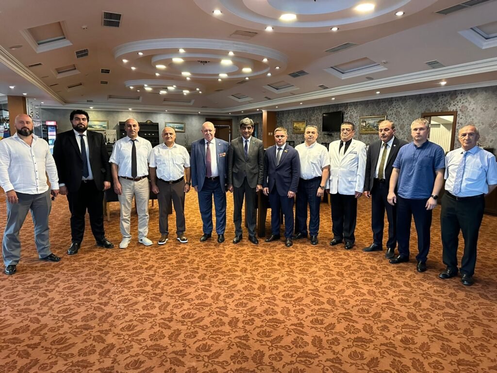 Rusiyalı iş adamları ilə növbəti işgüzar görüş keçirilib