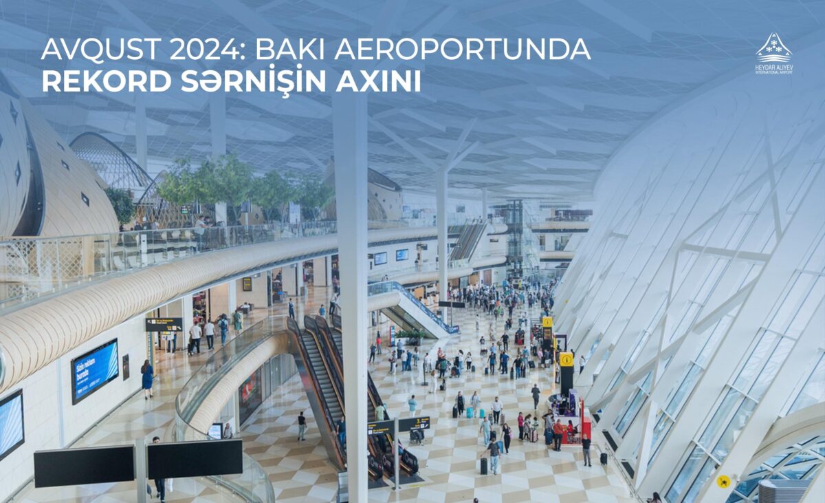 Bakı aeroportu bu il nə qədər sərnişinə xidmət göstərib? – STATİSTİKA