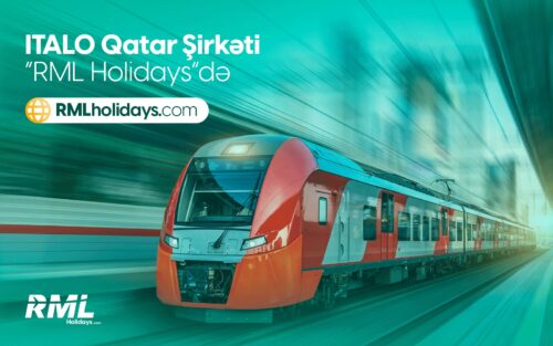 Artıq “İTALO” qatar biletlərini rmlholidays.com saytından əldə edə bilərsiniz