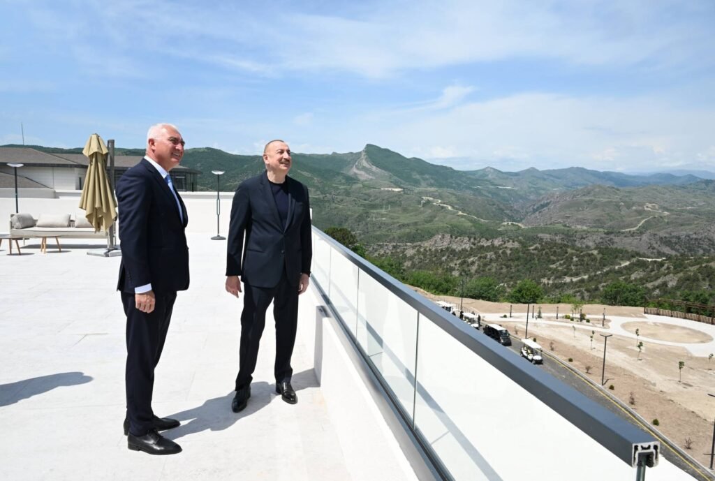 Prezidenti İlham Əliyev “Laçın” İstirahət Kompleksinin açılışında iştirak edib – FOTOLAR