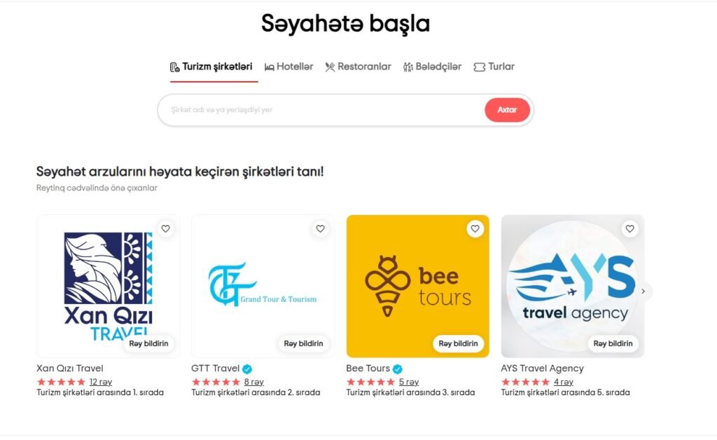 Şirkətlərə çağırış: Müştərilərinizdən Trippost.az platformasında rəy alın!