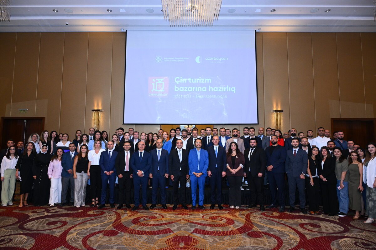Azərbaycan çinli turistləri qarşılamağa hazırlaşır – “China Ready” proqramının təqdimatı baş tutub Azərbaycan çinli turistləri qarşılamağa hazırlaşır – “China Ready” proqramının təqdimatı baş tutub