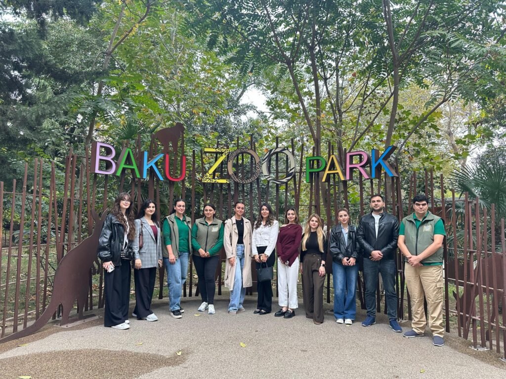 Turizmçilər üçün Bakı Zooloji Parkına tanışlıq səfəri təşkil olunub