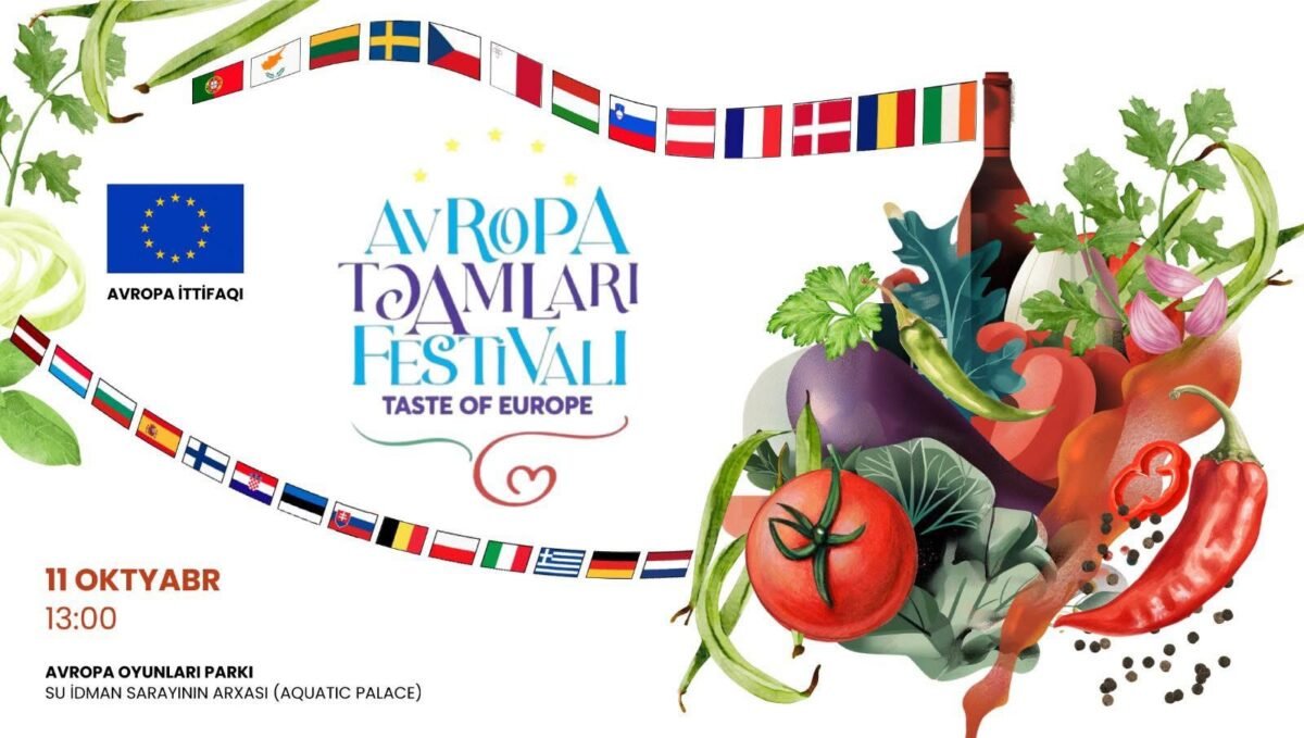 Sabah Bakıda Avropa Təamları Festivalı keçiriləcək