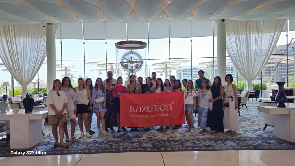 “Kazunion by Rustar”ın təşkilatçılığı ilə Dohaya info-tur təşkil olunub