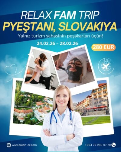 “Alean Company”nin təşkilatçılığı ilə Avropaya “relax” İNFO-TUR