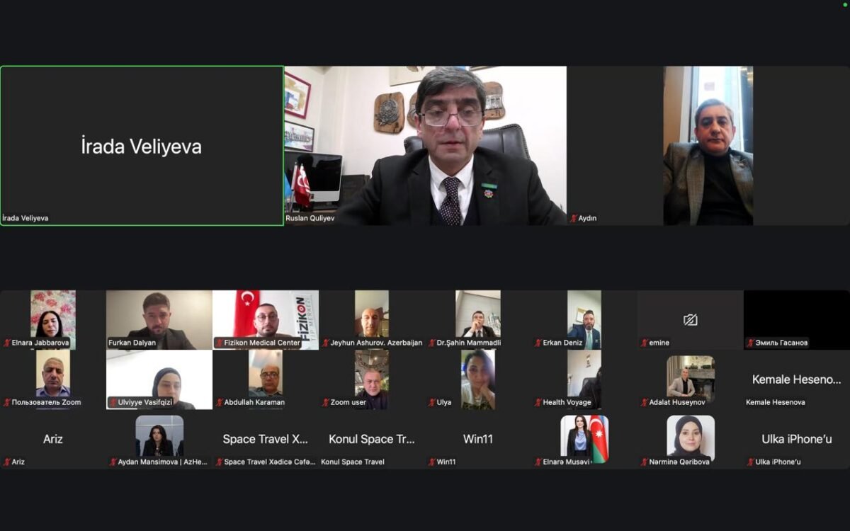 Azərbaycan–Türkiyə arasında sağlamlıq turizmi üzrə onlayn konfrans keçirilib