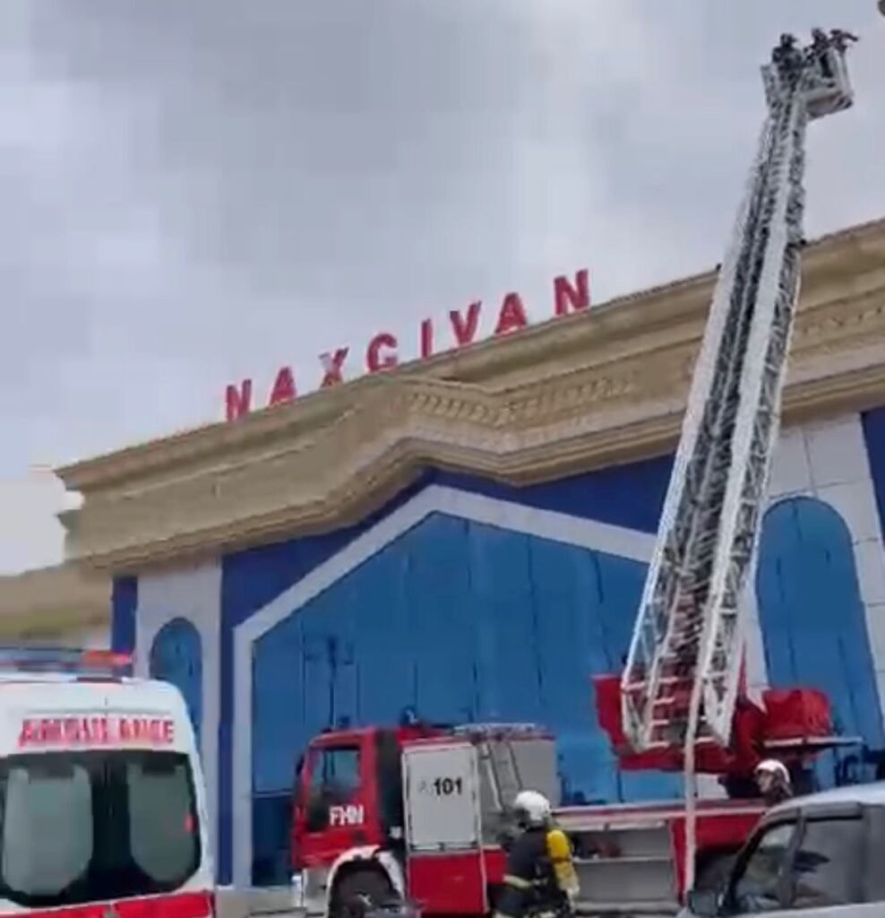 Naxçıvan Hava Limanı dron zərbəsindən sonra bu vəziyyətə düşüb – VİDEO