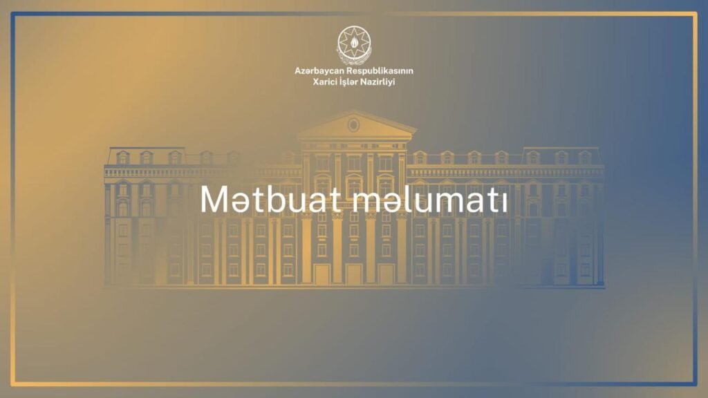 SON DƏQİQƏ: XİN Azərbaycan Respublikası vətəndaşlarının təxliyəsi ilə bağlı məlumat yaydı