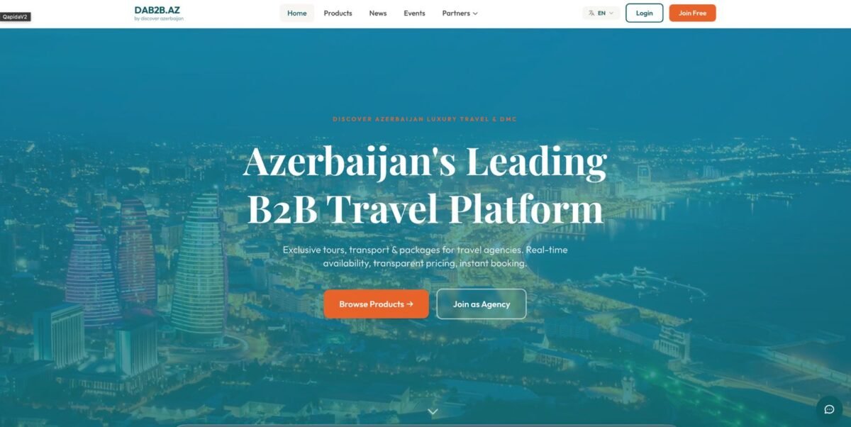 “Discover Azerbaijan”ın yeni layihəsi: DAB2B.AZ PLATFORMASI